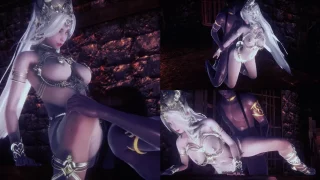Hentai 3D Realistic Queen and Demon YuunaYunohana